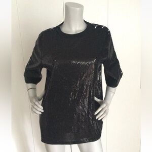 PUMA x THE KOOPLES  Women’s Black  Sequin Top One Size